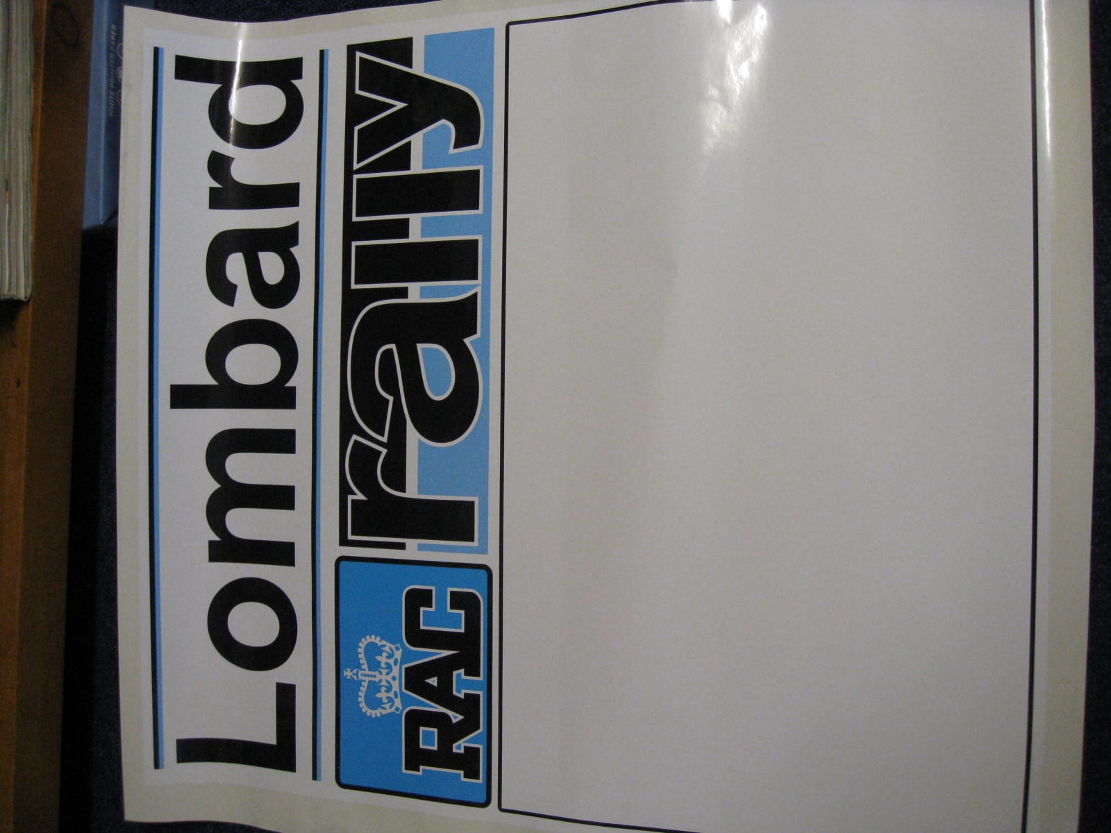 LOMBARD RAC RALLY, REPLICA, DOOR SQUARES - Image 4