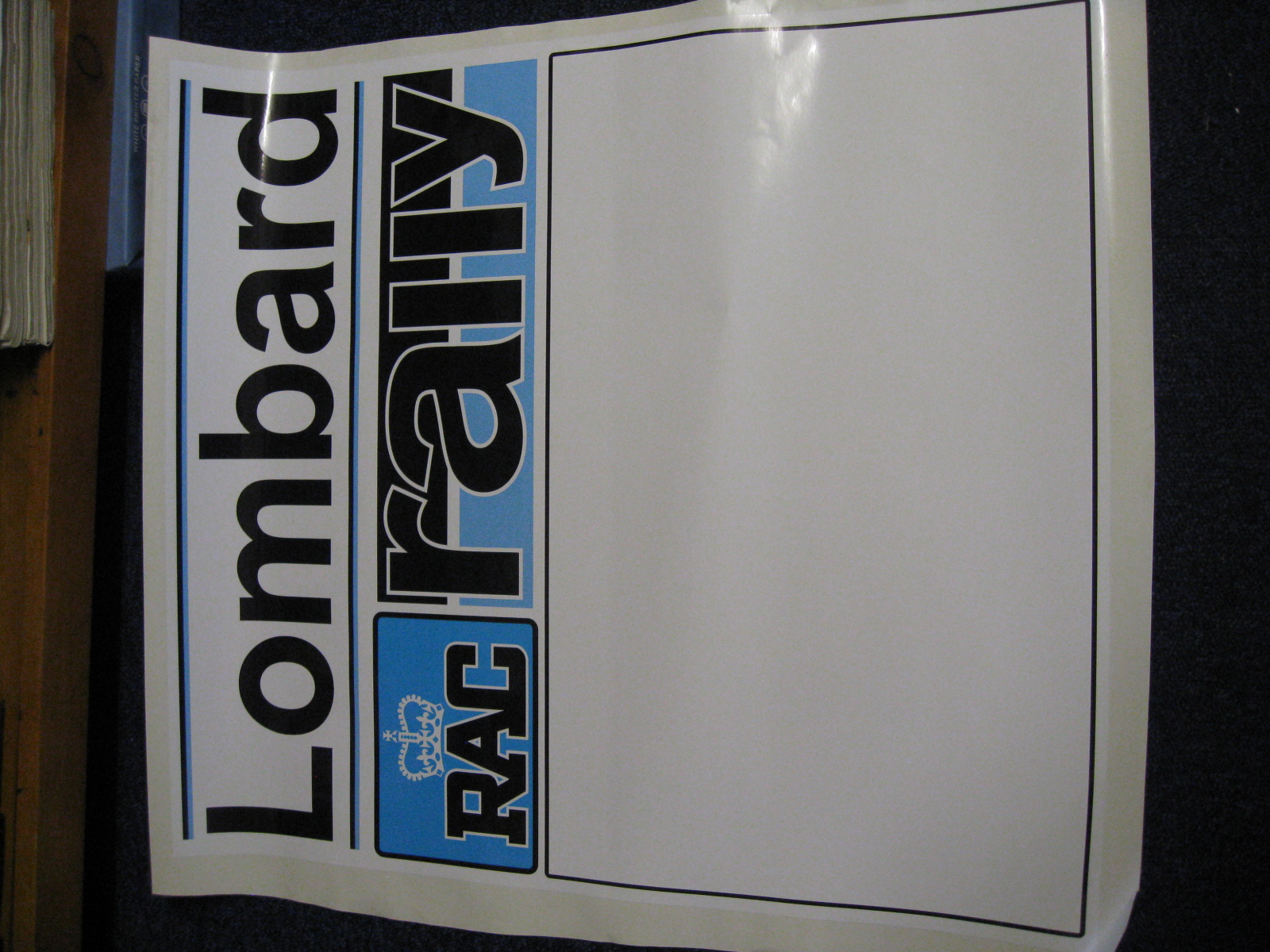 LOMBARD RAC RALLY, REPLICA, DOOR SQUARES - Image 2