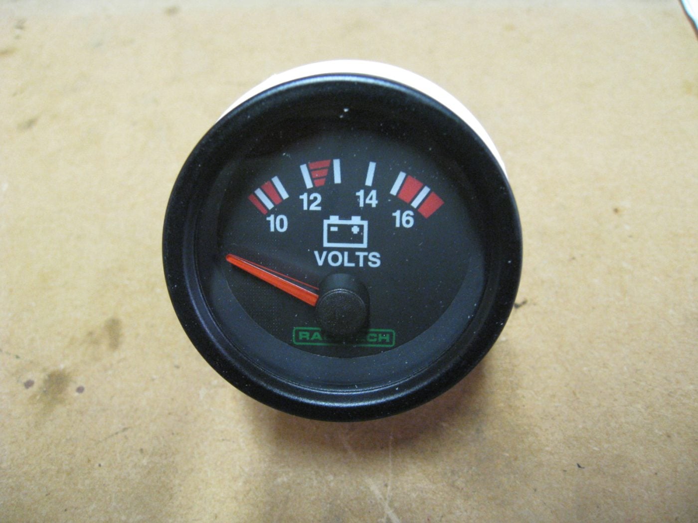Racetech Voltmeter, 52mm