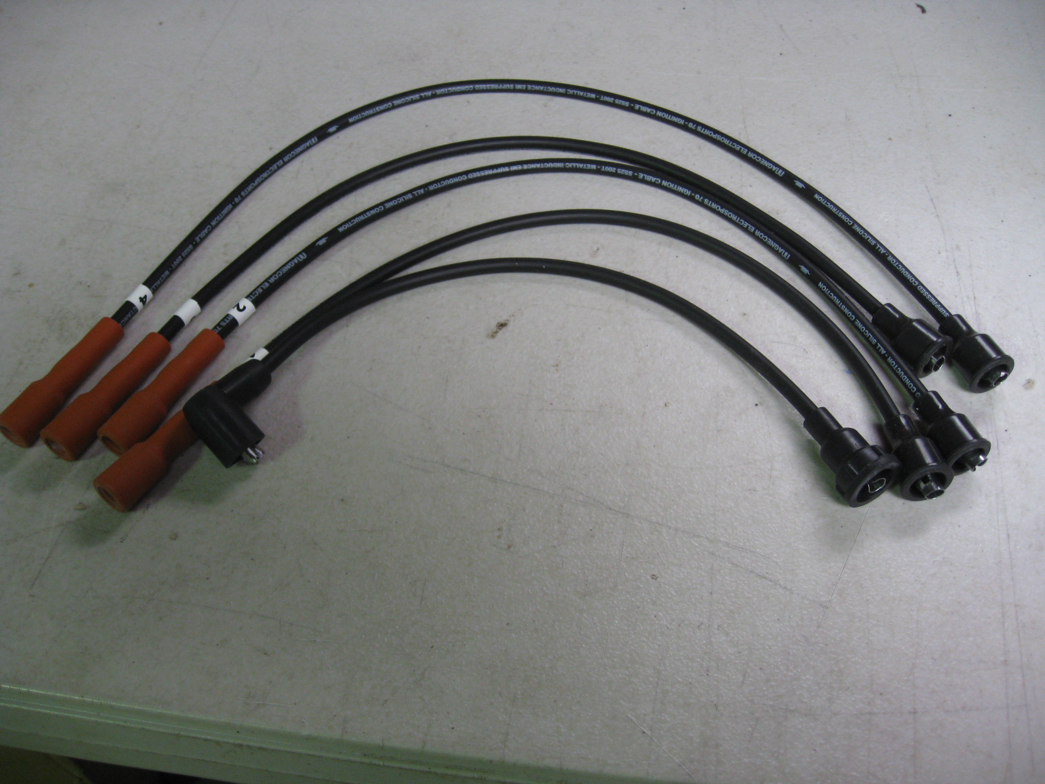 MK1, MK2 ESCORT,FORD CROSSFLOW, 7mm MAGNECOR HT LEADS SET ,XFLOW - Image 6