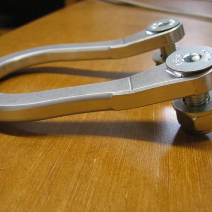 ALLOY FRONT TOW EYE