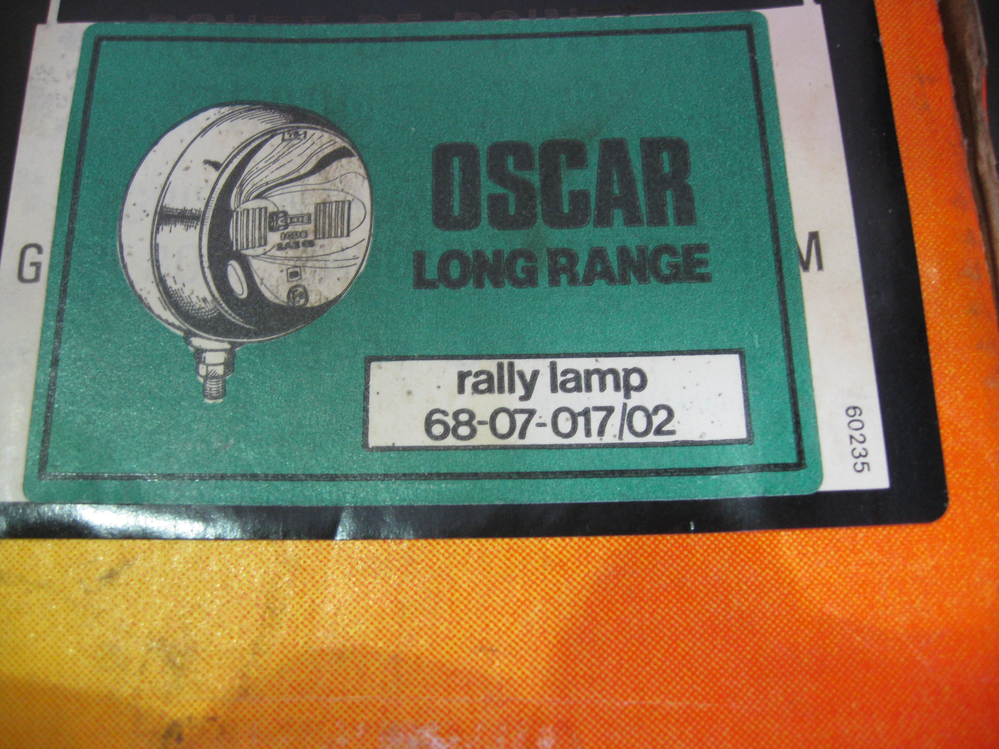 NEW OLD STOCK CIBIE OSCARS, LONG RANGE, - Image 6