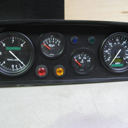 FIESTA MK1, FIBREGLASS DASH POD AND GAUGES, NON WIRED