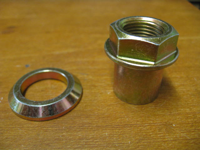 PAIR OF RBTM, HIGH ANGLE, WASHERS AND NUTS,ROLLER BEARING