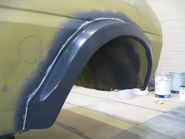 GROUP 2 FIESTA MK1, WIDE FIBREGLASS ARCHES WITH BUMPER CUT OUTS - Image 3