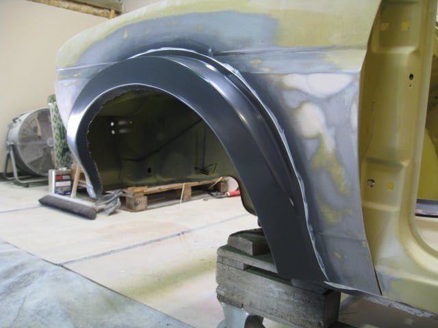 GROUP 2 FIESTA MK1, WIDE FIBREGLASS ARCHES WITH BUMPER CUT OUTS - Image 4