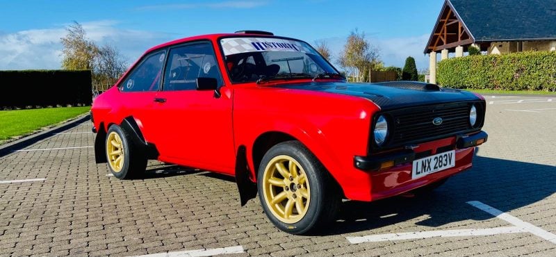 MK2 ESCORT, MODERN SPEC, TARMAC RALLY CAR, 2.5L SMITH AND JONES ENGINE