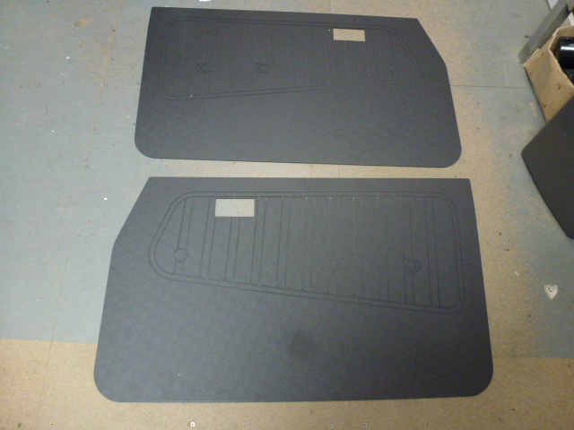 ESCORT MK2, PLASTIC, FRONT AND REAR DOOR CARDS FOR THE 4 DOOR