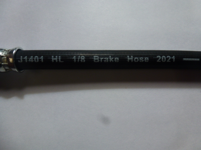 ESCORT MK2, FRONT & REAR BRAKE HOSES x 3, ALL MODELS WITH FRONT DISC BRAKES - Image 2