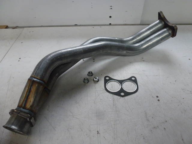 MK2 ESCORT, RS2000, EXHAUST DOWN PIPE AND GASKET, STANDARD,