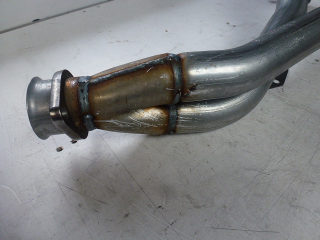MK2 ESCORT, RS2000, EXHAUST DOWN PIPE AND GASKET, STANDARD, - Image 3