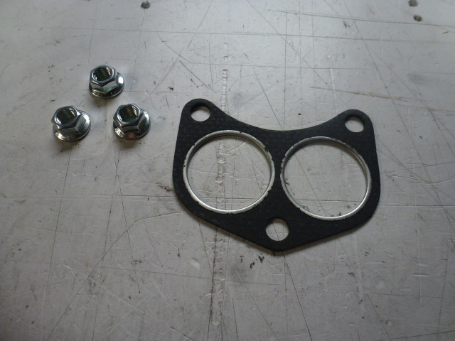 MK2 ESCORT, RS2000, EXHAUST DOWN PIPE AND GASKET, STANDARD, - Image 6