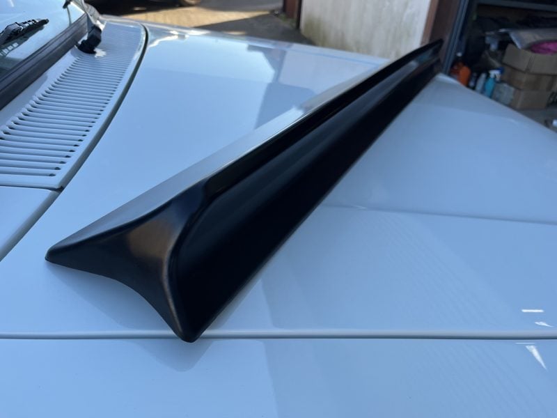 MK2 ESCORT,  REPRODUCTION RUBBER REAR SPOILER,