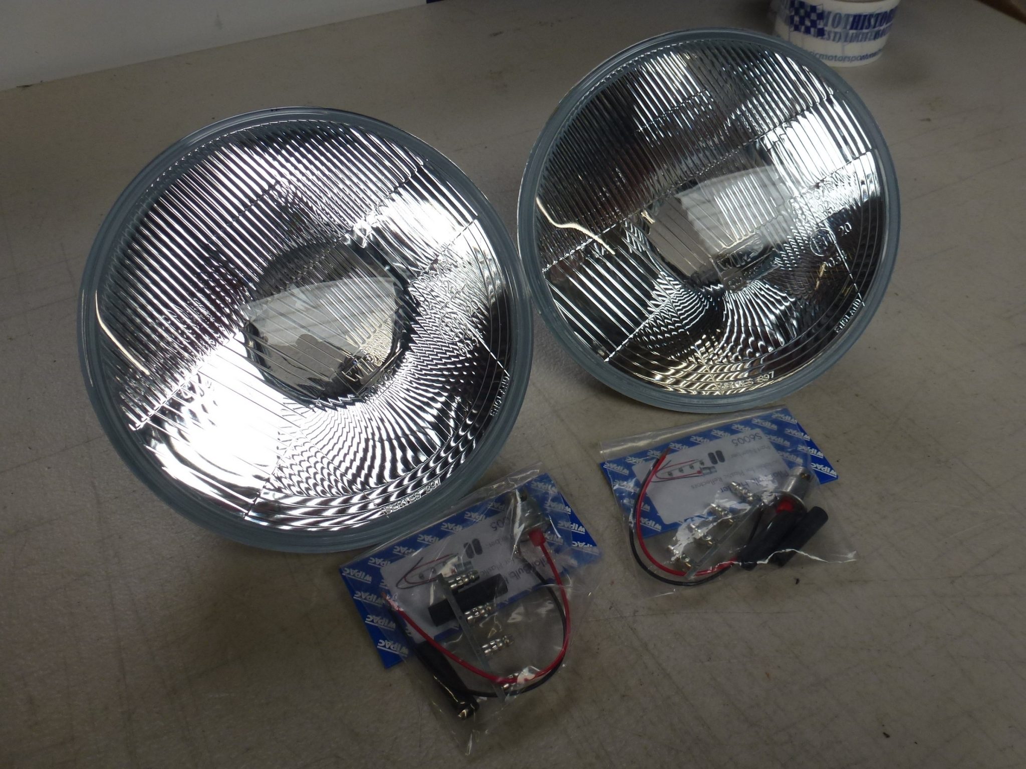 MK1,MK2 ESCORT, WIPAC QUADOPTIC HEADLIGHTS,PAIR - Image 7