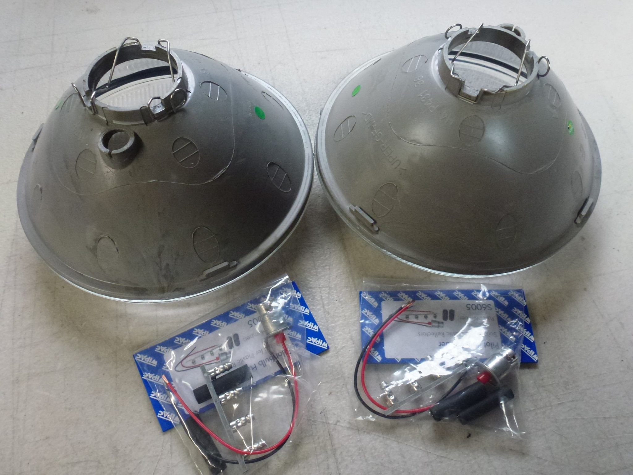 MK1,MK2 ESCORT, WIPAC QUADOPTIC HEADLIGHTS,PAIR - Image 5