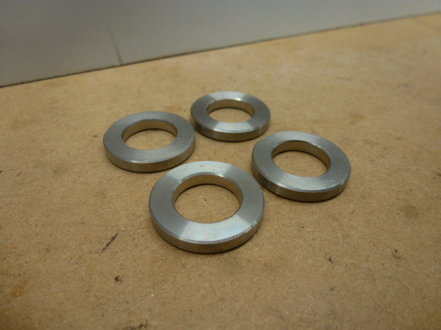 STAINLESS STEEL WASHERS/SPACERS, 15.9MM CENTRE - Image 2