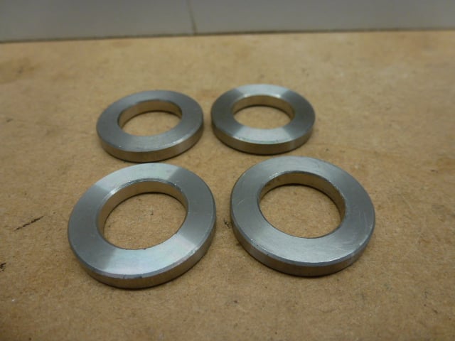 STAINLESS STEEL WASHERS/SPACERS, 15.9MM CENTRE