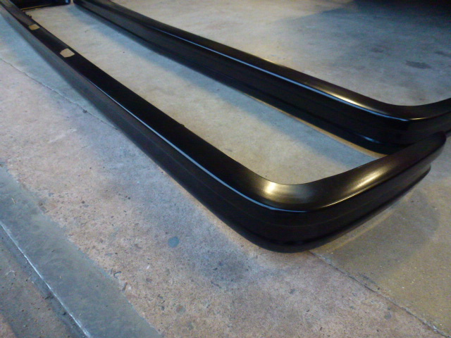PAIR OF MK1 FIESTA, BLACK BUMPERS, - Image 2