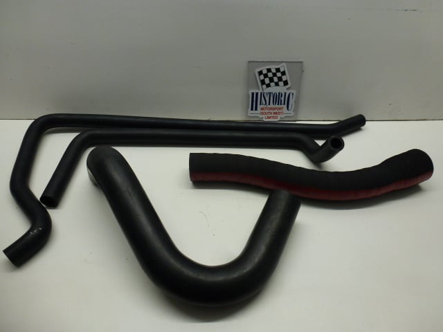 MK1 ESCORT, TWIN CAM AND RS1600, RUBBER HOSE SET, AS PER ORIGINAL