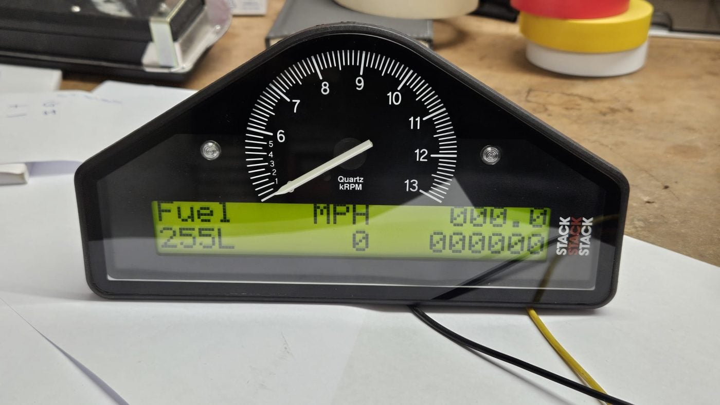 OLD STOCK, STACK 8131 DASH, 0-6-13000RPM, UK DISPLAY, ROAD LEGAL