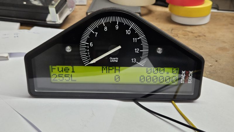 OLD STOCK, STACK 8131 DASH, 0-6-13000RPM, UK DISPLAY, ROAD LEGAL