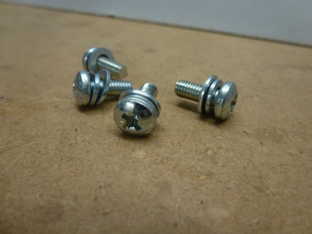 MK1 ESCORT, BONNET LATCH AND STRIKER PLATE SCREWS