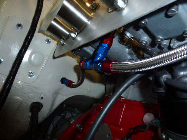 FUEL HOSE KIT FOR TWIN DCOE CARBS ON MK1, MK2 ESCORTS, 350MM BULKHEAD TO T PIECE PIPE - Image 9