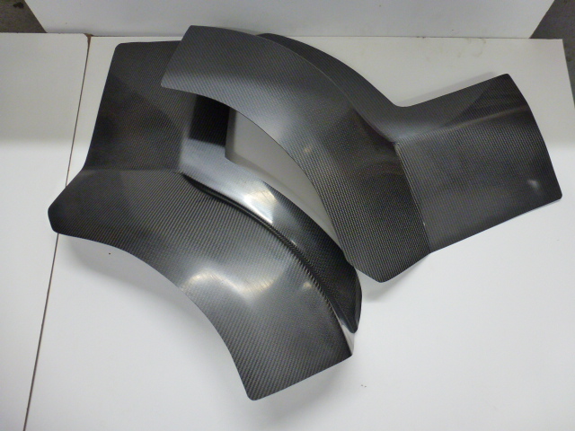 MK2 ESCORT,CARBON REAR ARCH PROTECTORS, 15" WHEEL