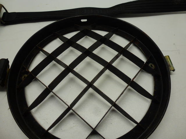ORIGINAL CIBIE OSCAR LAMP GRILLS WITH RUBBER STRAP - Image 2