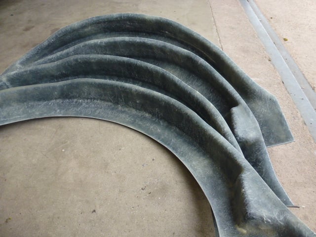 GROUP 2 FIESTA MK1, WIDE FIBREGLASS ARCHES WITH BUMPER CUT OUTS - Image 8