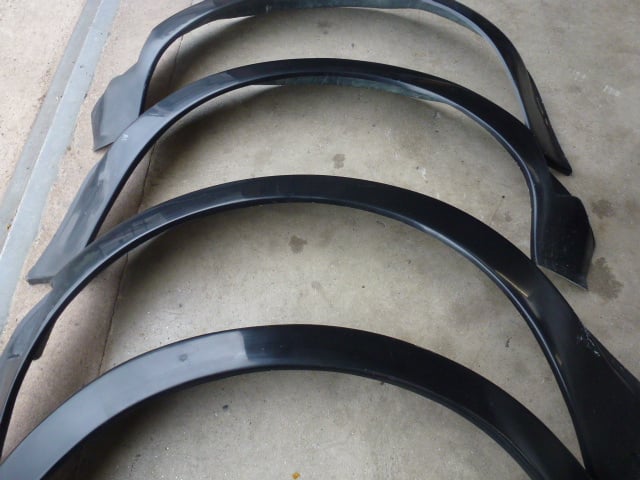 GROUP 2 FIESTA MK1, WIDE FIBREGLASS ARCHES WITH BUMPER CUT OUTS