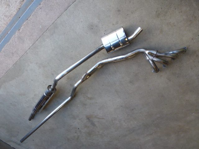 EARLY MK1 LOTUS CORTINA, STAINLESS EXHAUST SYSTEM AND MANIFOLD