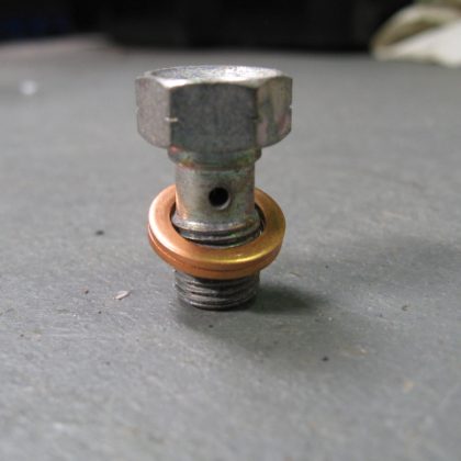 M10 X 1 BANJO BOLT AND WASHERS