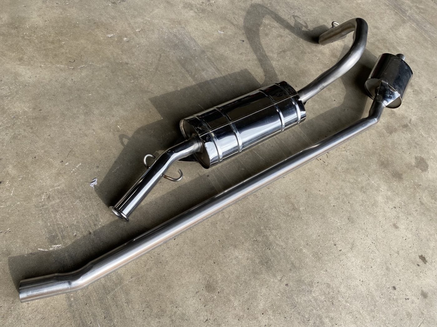 STAINLESS STEEL,MK1 ESCORT TWIN CAM, RS1600,MEXICO, TWIN BOX,CROSSFLOW,EXHAUST SYSTEM