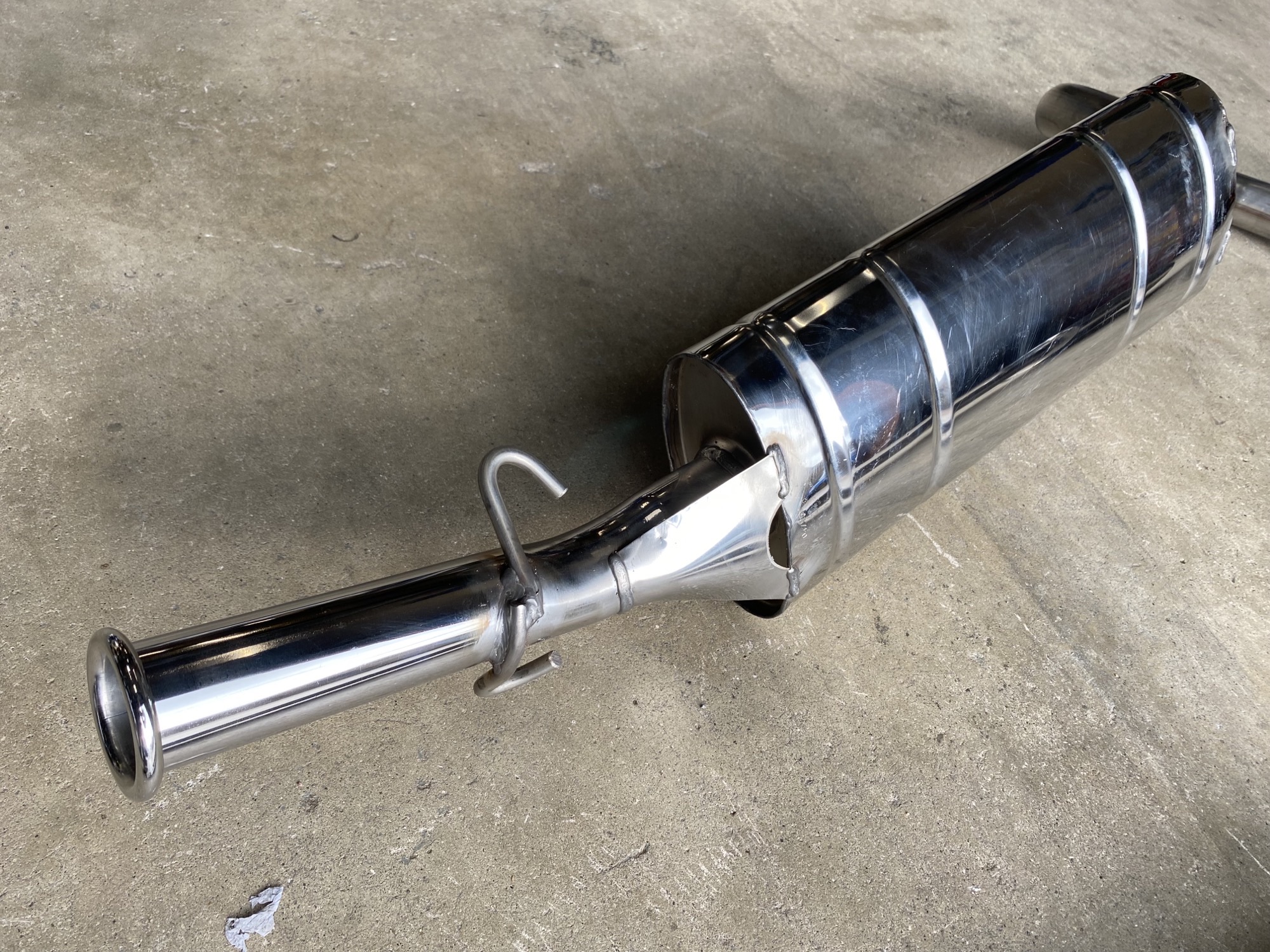 STAINLESS STEEL,MK1 ESCORT TWIN CAM, RS1600,MEXICO, TWIN BOX,CROSSFLOW,EXHAUST SYSTEM - Image 3