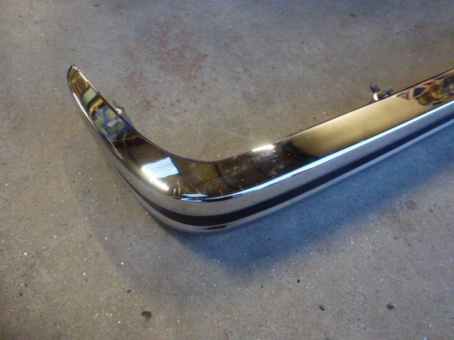 MK1 FIESTA, CHROME FRONT BUMPER WITH BLACK INSERT, MAGNUM PANELS - Image 5