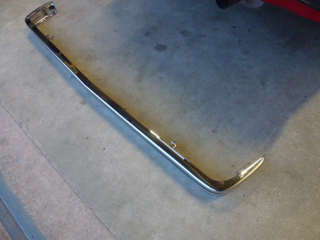 MK1 FIESTA, CHROME FRONT BUMPER WITH BLACK INSERT, MAGNUM PANELS - Image 4