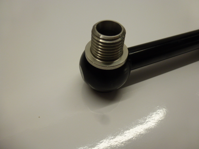 AN -6 (6AN) To Twin 1/4" NPT Top Fuel Pump Link Manifold in black for Facet type fuel pumps - Image 5