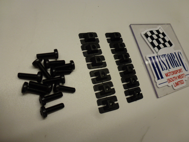 MK2 ESCORT, GRILL SCREW AND PLASTIC CLIP SET (12) - Image 3