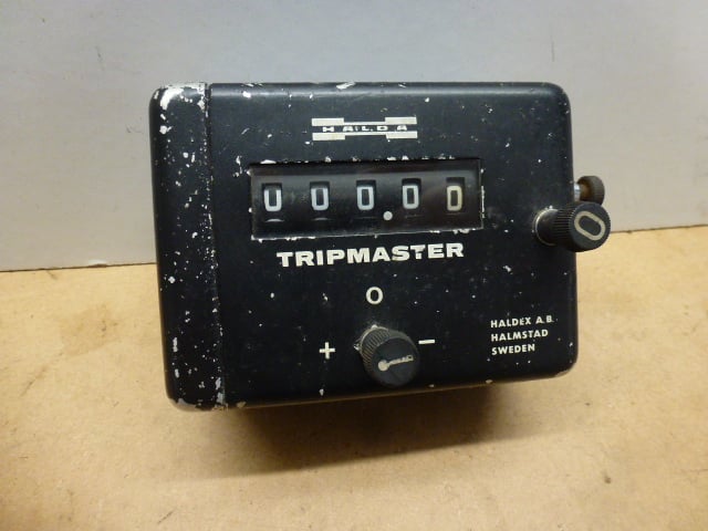 HALDA TRIPMASTER, TRIP METER