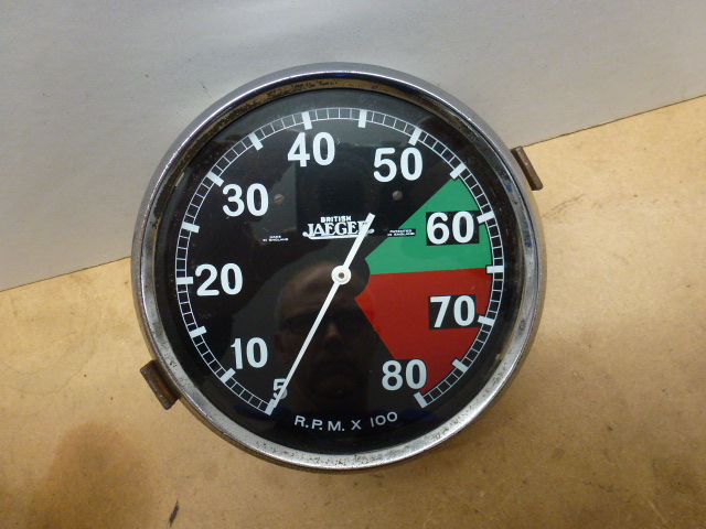 CLASSIC, JAEGER, CHRONOMETRIC REV COUNTER/TACHOMETER, 8k rpm,