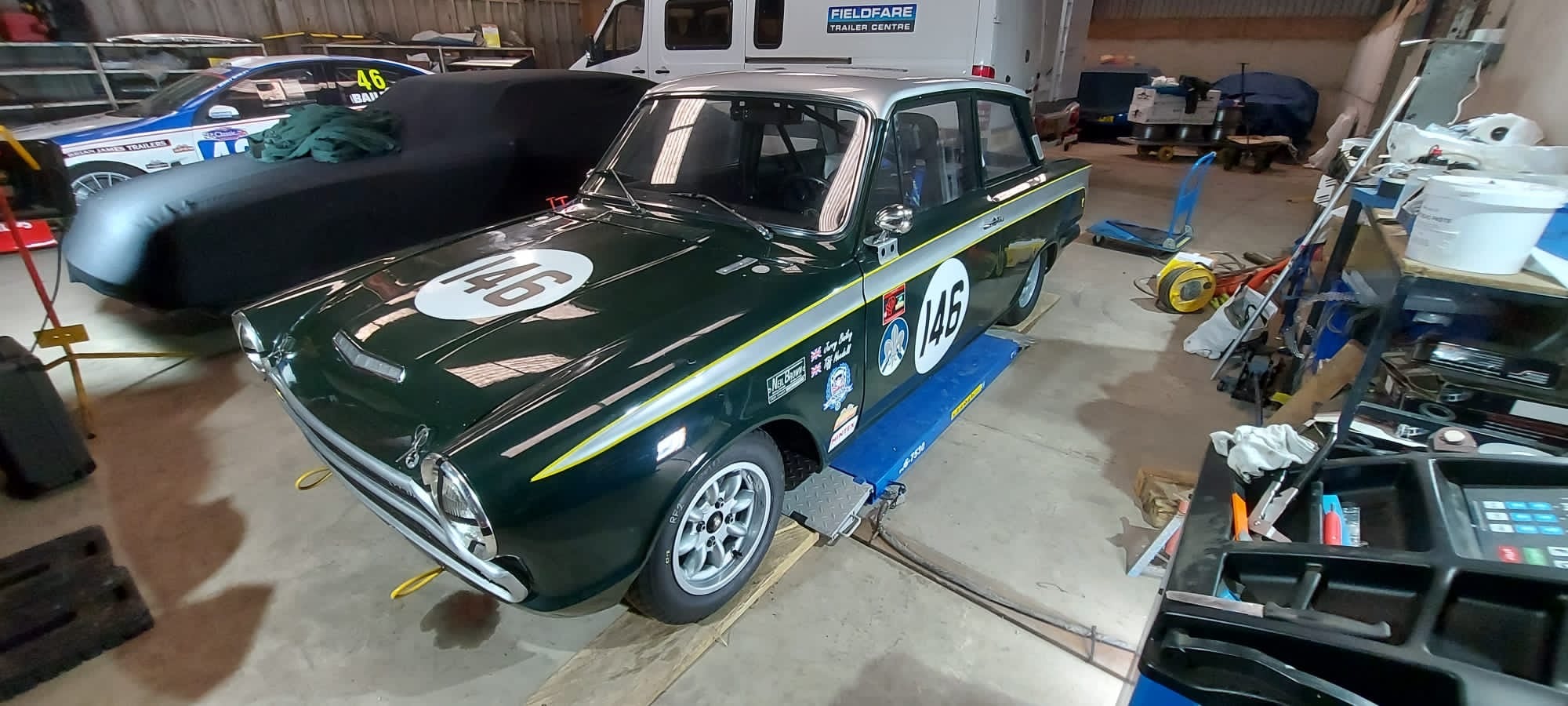1965 MK1 CORTINA, AIRFLOW, RACE CAR, LOTUS TWIN CAM - Image 3