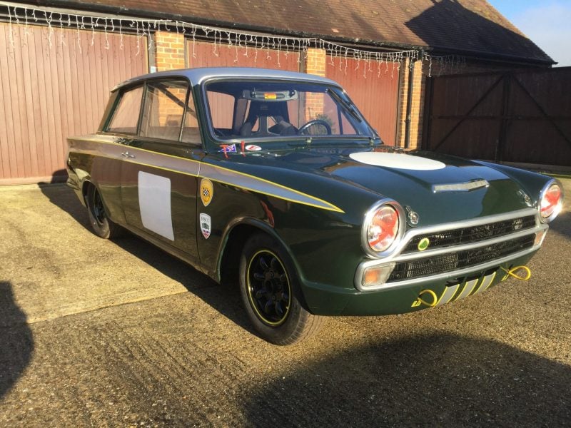 1965 MK1 CORTINA, AIRFLOW, RACE CAR, LOTUS TWIN CAM