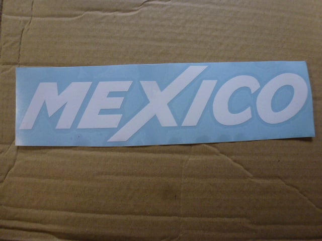 PAIR OF MK1 ESCORT MEXICO, DOOR STICKERS,