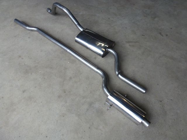 MK1 LOTUS CORTINA, TWIN BOX,EXHAUST SYSTEM, STAINLESS STEEL - Image 2
