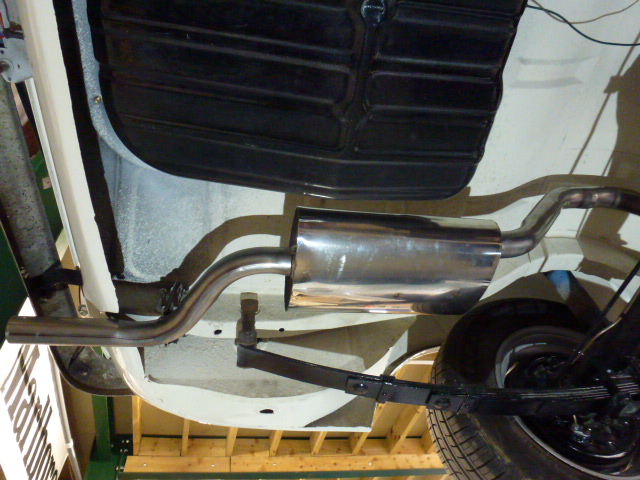 MK1 LOTUS CORTINA, TWIN BOX,EXHAUST SYSTEM, STAINLESS STEEL - Image 14