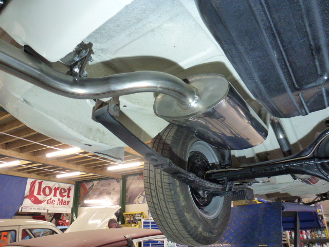 MK1 LOTUS CORTINA, TWIN BOX,EXHAUST SYSTEM, STAINLESS STEEL - Image 12