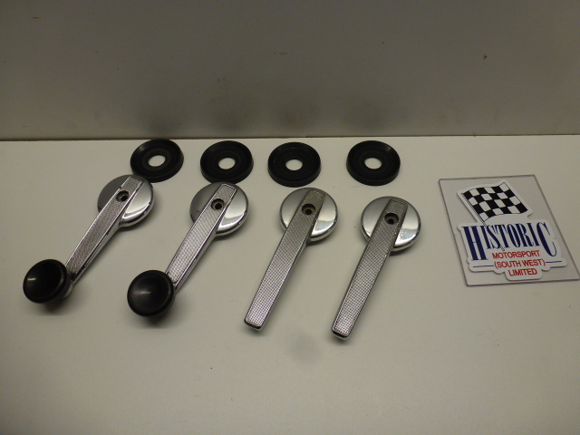 MK1 ESCORT, 2 DOOR, USED, ORIGINAL INNER DOOR HANDLE SET