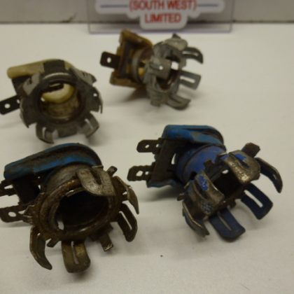 SET OF USED MK1 ESCORT, REAR LIGHT BULB HOLDERS