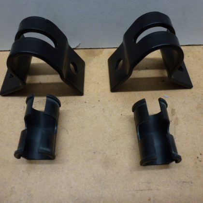 MK1 ESCORT, 2 DOOR, FRONT SEAT BRACKETS AND INSERTS,
